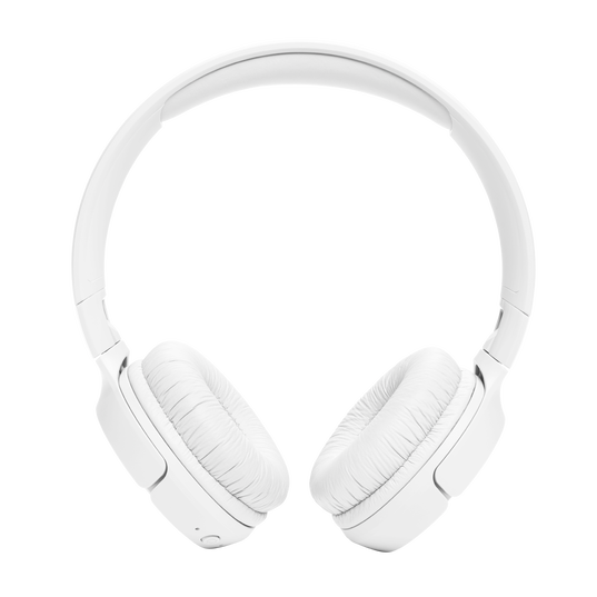 JBL Tune 520BT - White - Hi-Res wired on-ear headphones - Front